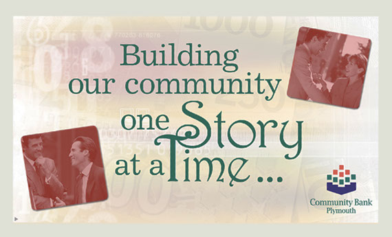 Community Bank of Plymouth Presentation Studio 810 Motion graphic presentations Community Bank of Plymouth