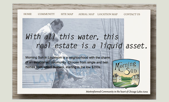 Lyman Properties Morning Sun Website Studio 810 Website design direct mail campaign Lyman Properties Morning Sun