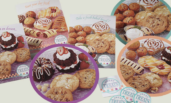 Pillsbury Kiosks Sweet Treats Graphics Studio 810 designed all the graphics and features for Pillsbury Kiosks concept Sweet Treats